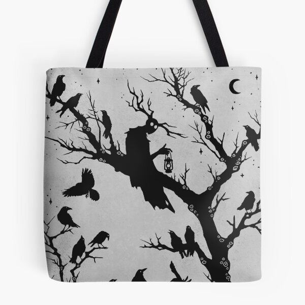 Item preview, Murder of Crows | Gothic Horror Silhouette designed and sold by keyvei.