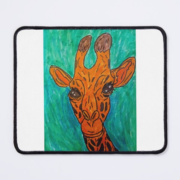 Item preview, Gentle Giraffe – Original Animal Art by SpectrumArtSimon designed and sold by SpectrumArtSimon.