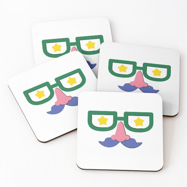 Item preview, Funny Face with Star Glasses designed and sold by Antoine Dupuit.