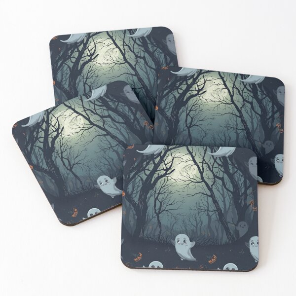 Item preview, Halloween Ghosts designed and sold by PatronesKawai.