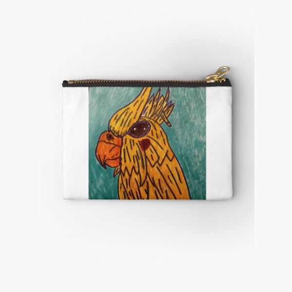 Item preview, Golden Cockatiel – Original Bird Art by SpectrumArtSimon designed and sold by SpectrumArtSimon.