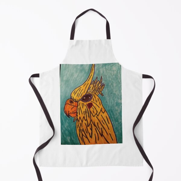 Item preview, Golden Cockatiel – Original Bird Art by SpectrumArtSimon designed and sold by SpectrumArtSimon.