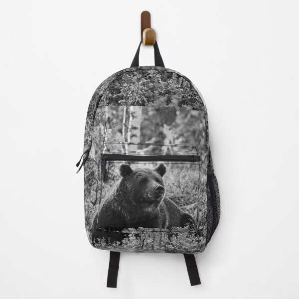 Item preview, Heads up. Brown bear 2025 bw designed and sold by Jouko Lehto Photography.