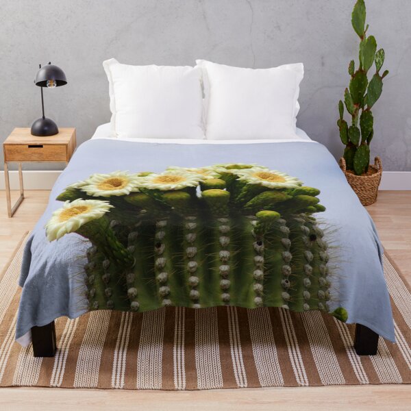 Item preview, Lovely Saguaro Cactus Flowers designed and sold by simonjayphotos.