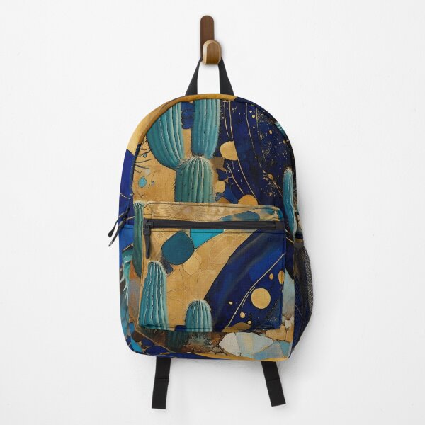 Item preview, blue cactus designed and sold by L. ROCHE.