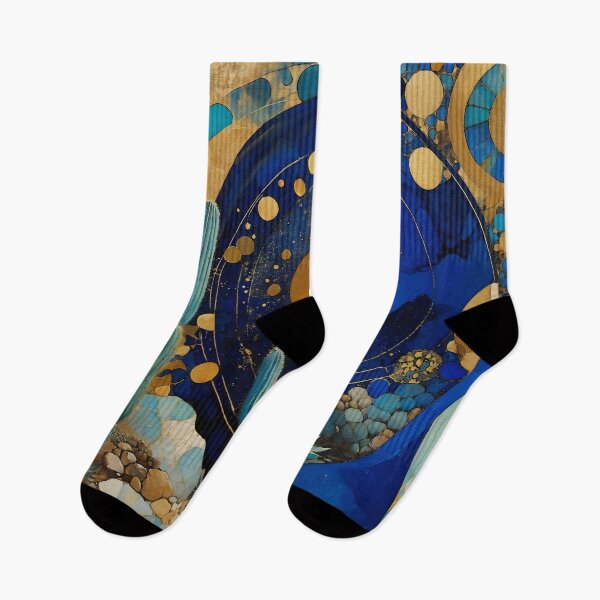 Item preview, blue cactus designed and sold by L. ROCHE.