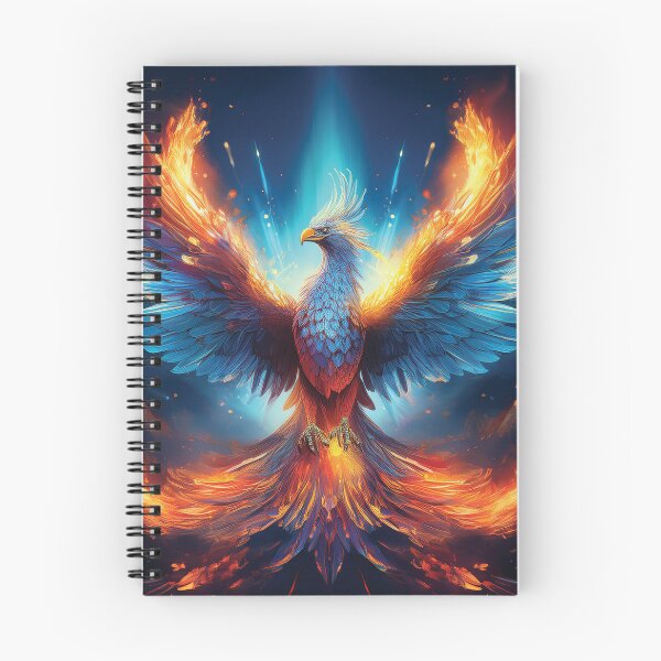 Artikelvorschau, Majestätischer Diamant Blue Phoenix entworfen und verkauft von MDKey DESIGN.