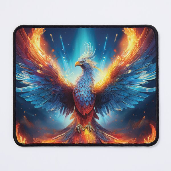 Artikelvorschau, Majestätischer Diamant Blue Phoenix entworfen und verkauft von MDKey DESIGN.