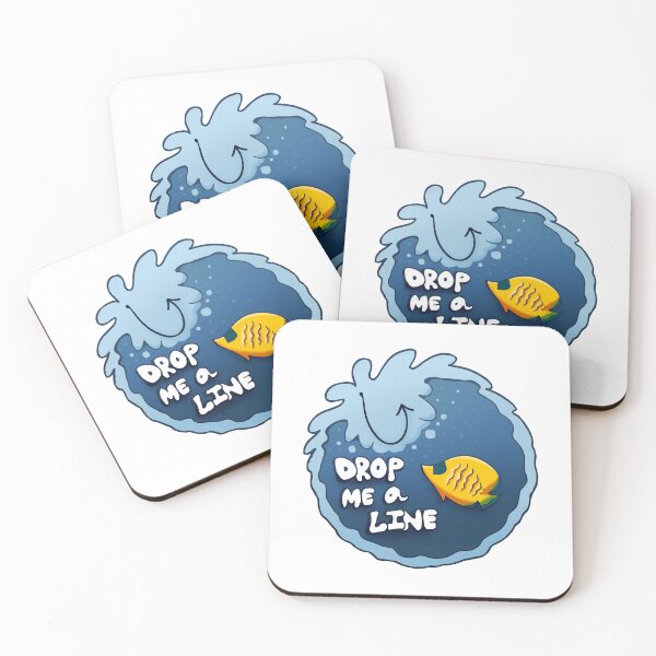Item preview, 25 - Drop Me A Line designed and sold by hewwocopter.