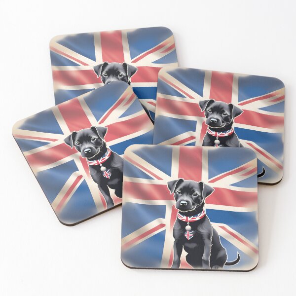 Item preview, Patterdale Patriot designed and sold by Paws and Ink Art.