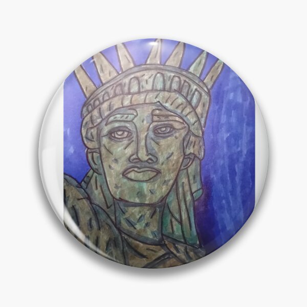 Item preview, Liberty in Color – Original Statue of Liberty Art by SpectrumArtSimon designed and sold by SpectrumArtSimon.