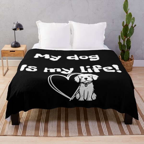 Item preview, My Dog Is My Life T-Shirt designed and sold by Kyrolajn.