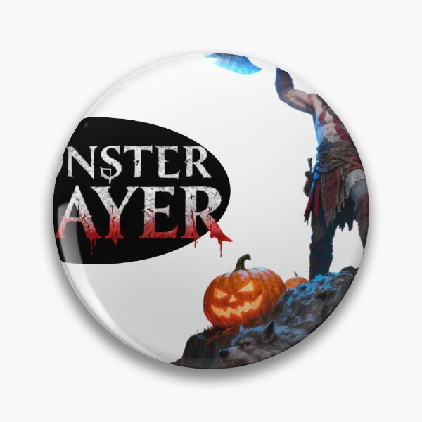 Item preview, Monster Slayer Kratos: God of Halloween Epic Art designed and sold by GeekArtUniverse.