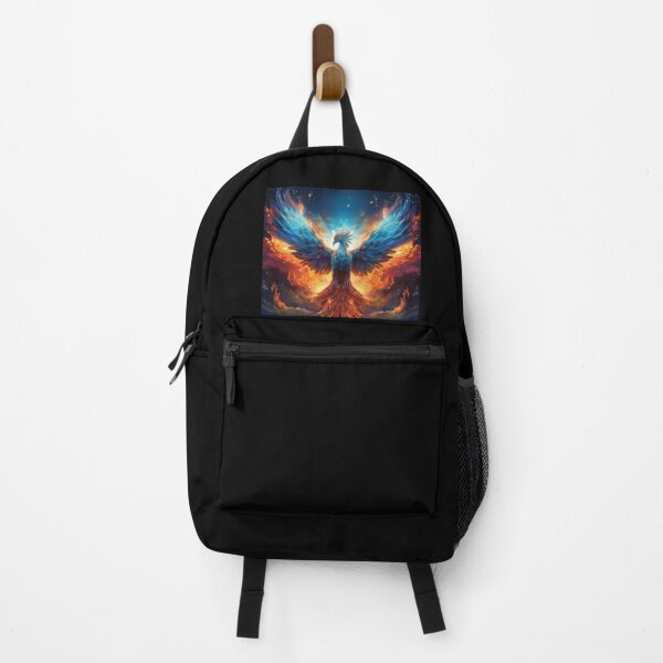 Item preview, Epic Diamond Blue Phoenix in Flames designed and sold by MDKey DESIGN.