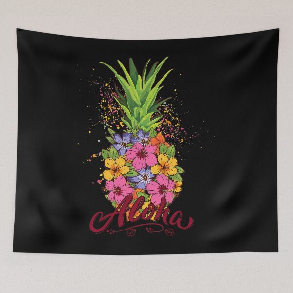 Item preview, Aloha Hawaiian 	 Hawaii Hibiscus Pineapple 	 	 		 designed and sold by gsjuzabfkar81.