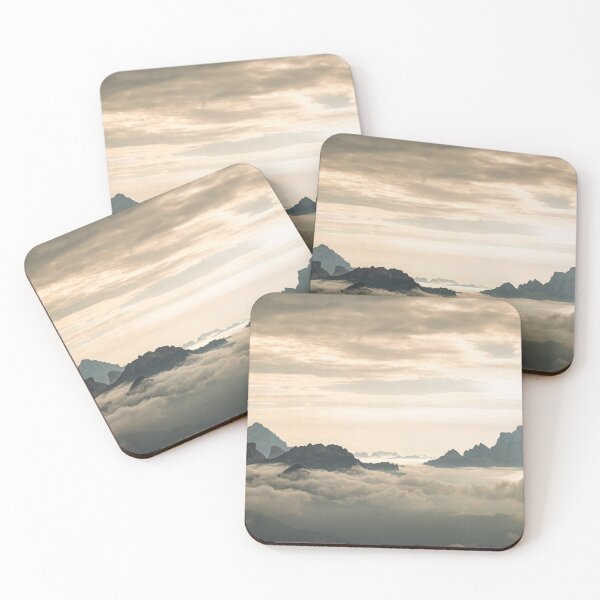 Item preview, Dreamy Dolomites – Mountains Above the Clouds designed and sold by alicjamiekina.