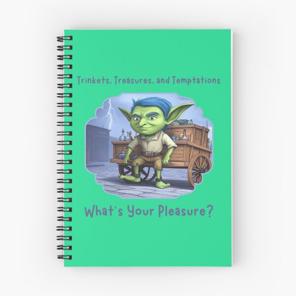 Item preview, Boblin the Goblin T-Shirt | “What’s Your Pleasure?” Flirty DnD Potion Seller designed and sold by RollForDesignCo.