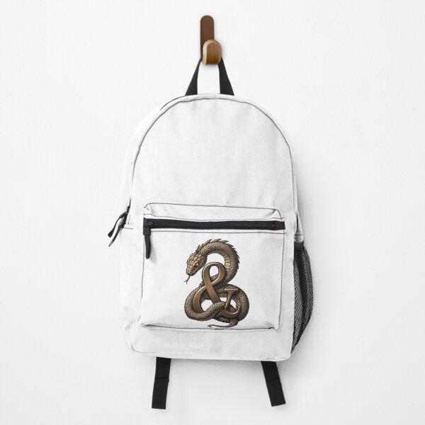 Item preview, Gothic Serpent & Ampersand Mystical Dark Academia Art & Fantasy Snake Illustration designed and sold by Tofimo.