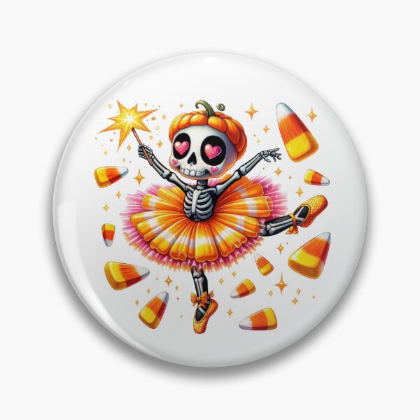 Artikelvorschau, Gruseliger Skeletttänzer mit Candy Corn entworfen und verkauft von JonysCreativeDesigns.