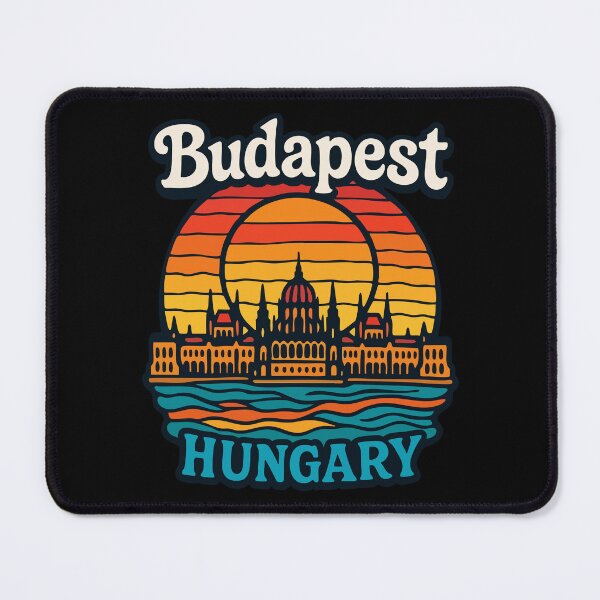 Item preview, Budapest Travel Trippy Art designed and sold by TomFrontierArt.