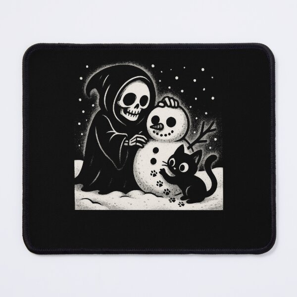 Item preview, Grim Reaper Christmas Snowman Grim Reaper Men Women designed and sold by BlueBerry-Pengu.