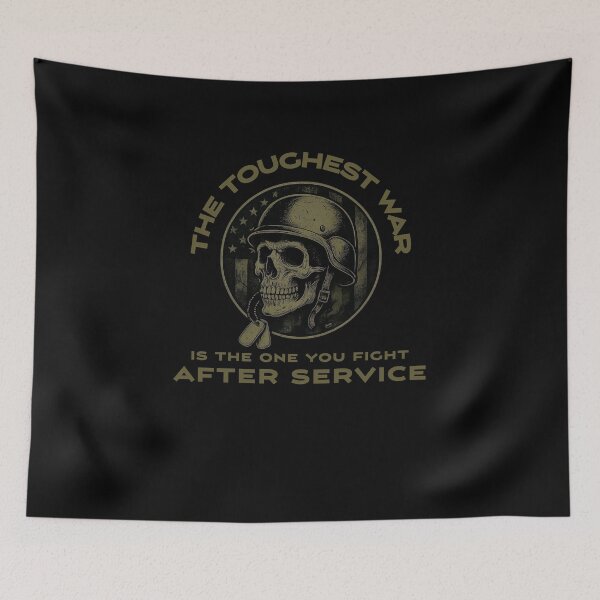 Item preview, A Veteran’s Toughest War designed and sold by getpressedshirt.