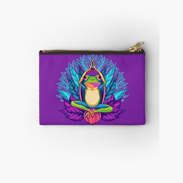 Item preview, Purple Frog Lotus Meditation designed and sold by VibrArtco.