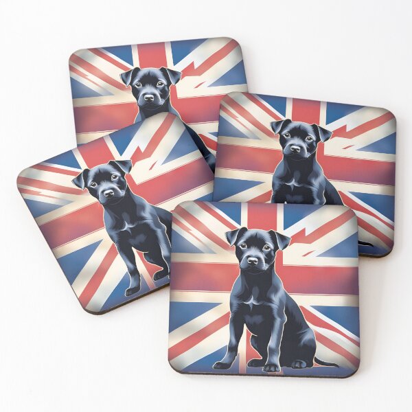 Item preview, British Terrier Vibes designed and sold by Paws and Ink Art.