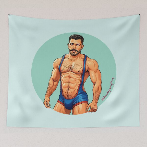 Item preview, Wrestling With My Desires II designed and sold by Hunkyismything.