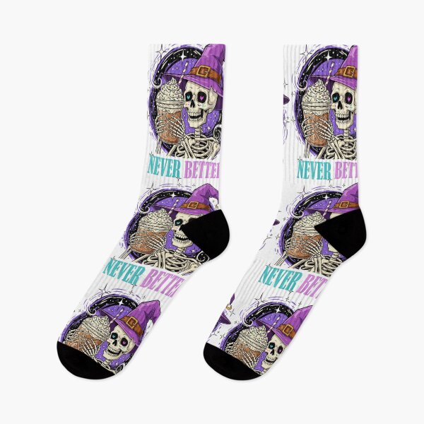 Item preview, funny skeleton drinking coffee designed and sold by Wiki Kimo.