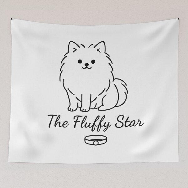 Item preview, Pomeranian Dog – The Fluffy Star designed and sold by RungsitDesign.