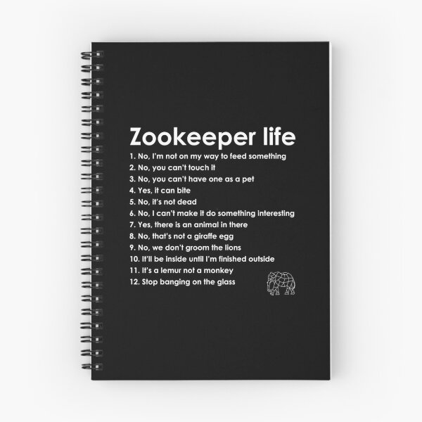Item preview, Zookeeper Life - White   	 designed and sold by zhgyydsn31.