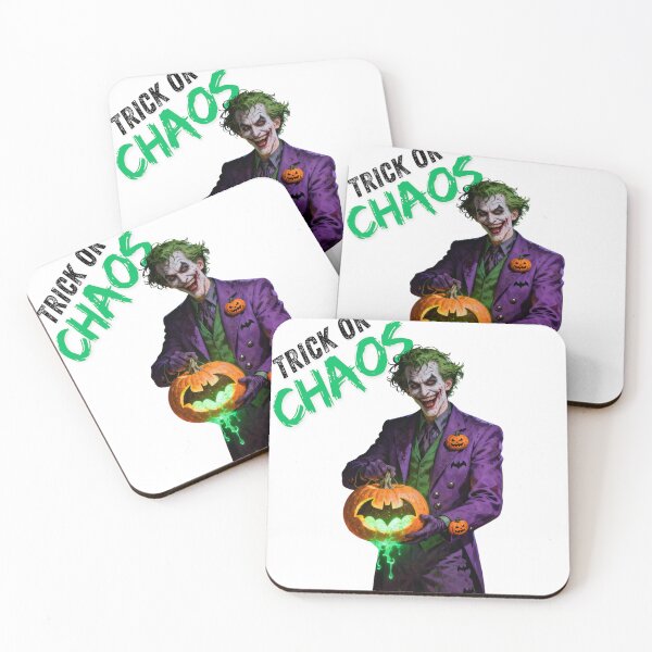 Item preview, Trick or Chaos Clown: Supervillain Halloween Parody designed and sold by GeekArtUniverse.
