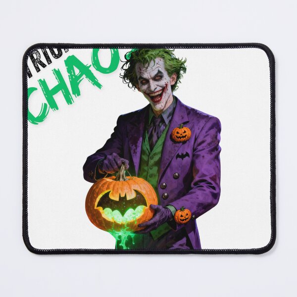 Item preview, Trick or Chaos Clown: Supervillain Halloween Parody designed and sold by GeekArtUniverse.
