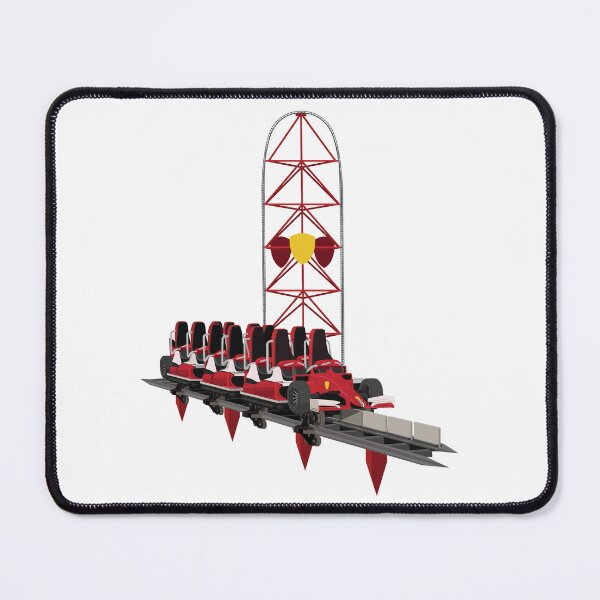 Item preview, Red Force Intamin LSM Coaster Design designed and sold by CoasterMerch.