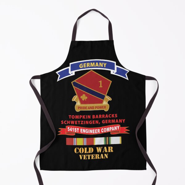 Item preview, Army - 541st Engineer Company - Schwetzingen, Germany Tab- Ribbon, Tompkins Barracks, COLD WAR Vet X 300 designed and sold by Military Insignia Products.