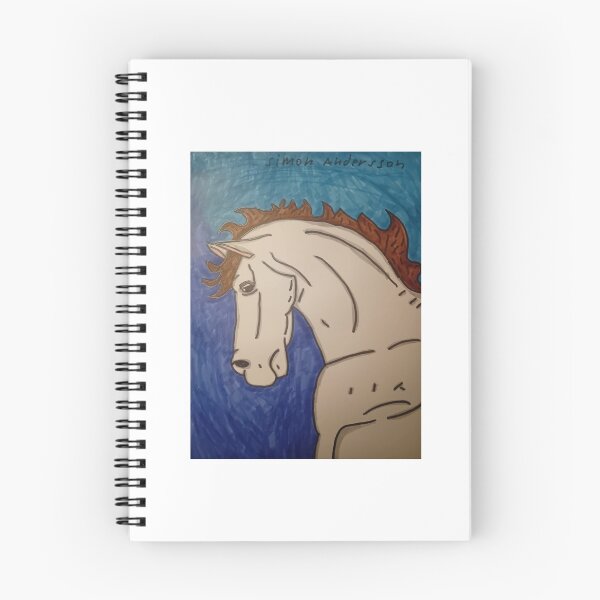 Item preview, Strength and Grace – Outsider Horse Art by SpectrumArtSimon designed and sold by SpectrumArtSimon.