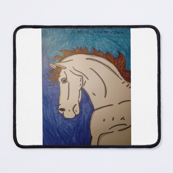 Item preview, Strength and Grace – Outsider Horse Art by SpectrumArtSimon designed and sold by SpectrumArtSimon.