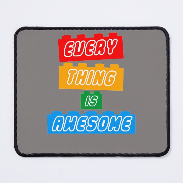 Item preview, EVERYTHING-IS-AWESOME-CUTE-FUNNY-T-SHIRT designed and sold by roseannrodero.