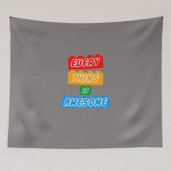 Item preview, EVERYTHING-IS-AWESOME-CUTE-FUNNY-T-SHIRT designed and sold by roseannrodero.
