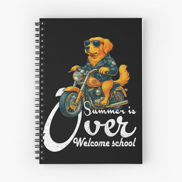 Item preview, Cool Biker Dog Back to School Vibes – Motorcycle Riding Pup for Dog Lovers & Student, back to school, dog, motorcycle, dog and motorcycle  designed and sold by Tzemo101.