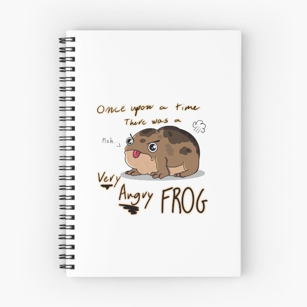 Item preview, Very angry brown rain frog designed and sold by Addi Does Art.