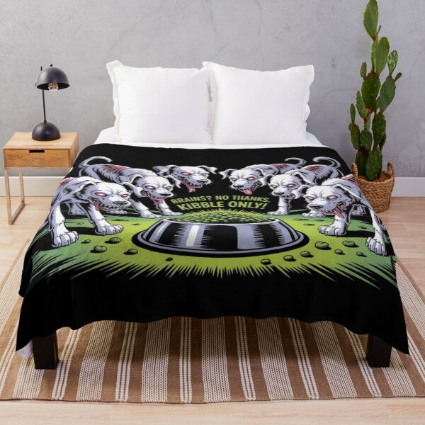 Item preview, Zombie Dog Lover – Funny Halloween Pup designed and sold by YourTrendyTees.