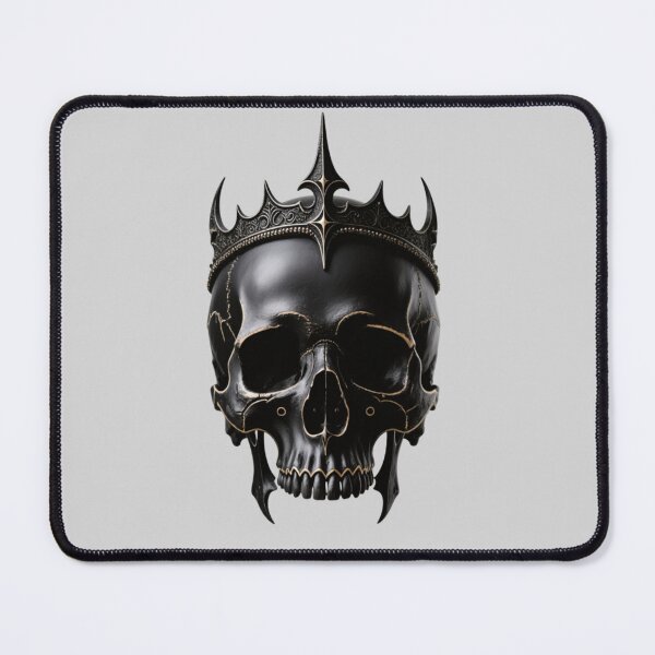 Item preview, Dark King Skull – Gothic Crown Horror designed and sold by ArtiQreate.