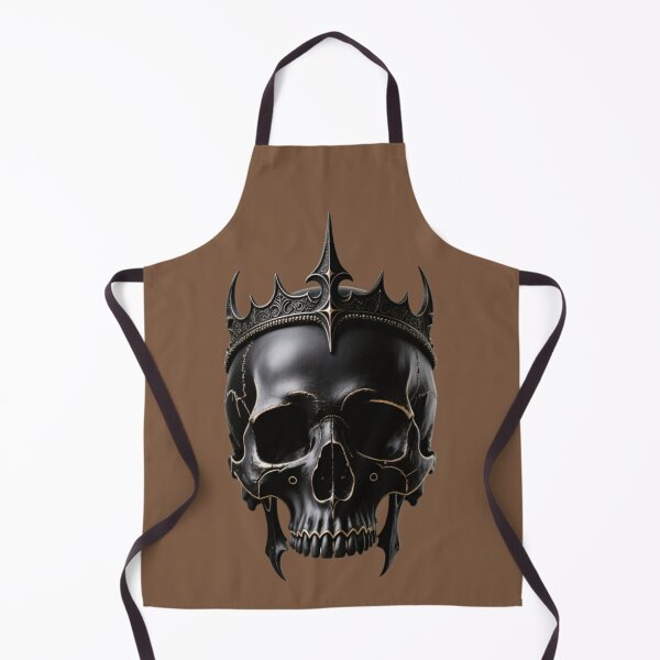Item preview, Dark King Skull – Gothic Crown Horror designed and sold by ArtiQreate.