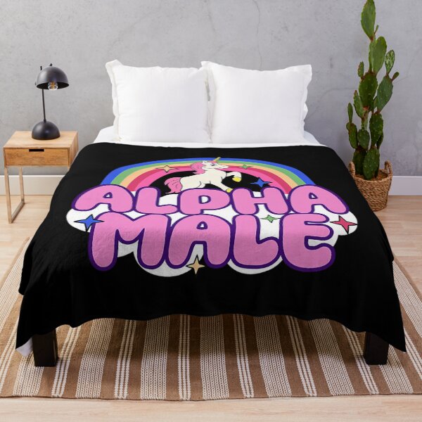 Item preview, Alpha Male Unicorn Funny Sarcastic Ironic Weird Y2K Humor designed and sold by gsjuzabfkar81.
