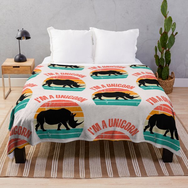 Item preview, Rhino rhinoceros funny saying I'm a Unicorn for rhino lovers designed and sold by erozzz.