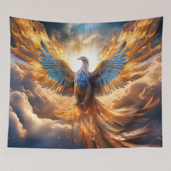 Item preview, Dazzling Phoenix Rising designed and sold by MDKey DESIGN.