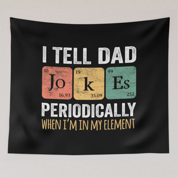 Item preview, Dad Jokes Periodically" Ele	t 		 designed and sold by vzlqgspf64.