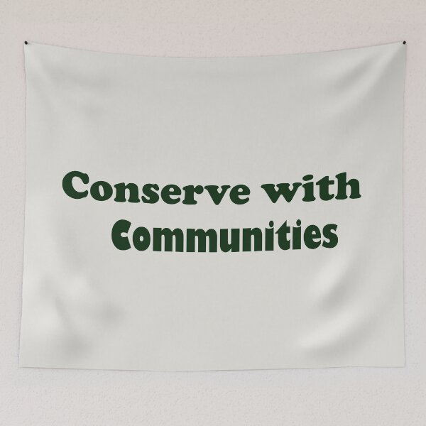 Item preview, Conserve with Communities: Power in Unity designed and sold by annenambiro.